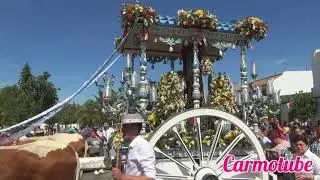 San Ant&oacute;n - Salida de la Hermandad del Roc&iacute;o de Carmona 2018 con Manoli Prieto