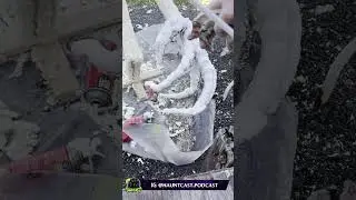 Molding & Shaping Loctite Spray Foam for DIY Halloween Yard/ Home Haunt Props #homehaunt #yardhaunt