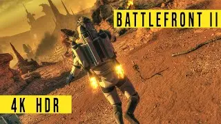 Star Wars Battlefront 2 - Gorgeous Gameplay | 4k - HDR - No Hud