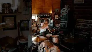 AfroBeat - added some 5s 🙏🏼🥁💜 #drums #beats #afrobeat #recording #studio