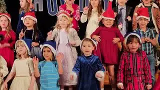 New Year 2026 TK Show, Ava is 5 y.o. Santa Clause is coming to town.