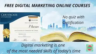 Free Digital Marketing Course | Educba Certification | Courses for all students