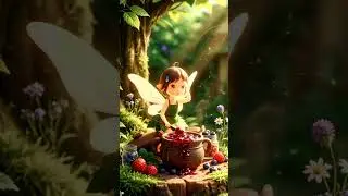 Tiny Hands, Big Flavor: Sprite's Berry Jam 🍓✨ #cottagecore #ghibli #anime