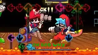 FNF I HATE YOU V3 CHARTED WITH LYRICS |MARIO'S MADNESS MELODIES OF SORROW