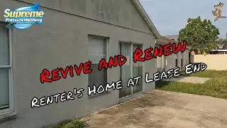 Revive and Renew: Pressure Washing a Renter's Home at Lease End