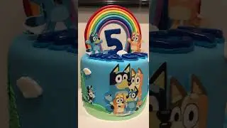 Bluey Cake