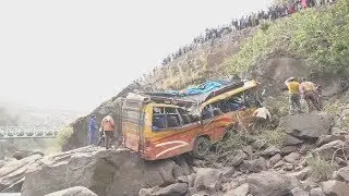 Two killed, 28 injured in bus accident at Ramnagar