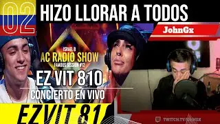 HIZO LLORAR A TODOS!  - Reacci&oacute;n a Ezvit810: Concierto En Vivo  | AC RADIO