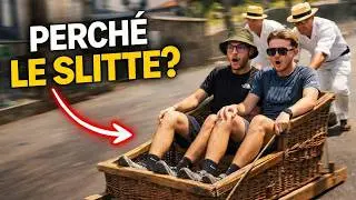 Perchè a Madeira si spostano con le slitte?