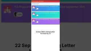 Tcs Joining Letter Update 22 sep 2025
