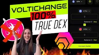 VOLTICHANGE 100% TRUE DEX! UNISWAP IS A CEX!