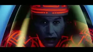 TRON - Light Cycle Scene