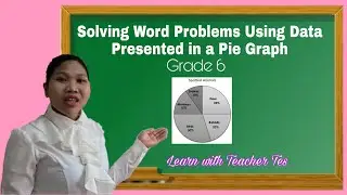 Solving Word Problems Using Data Presented in a Pie Graph