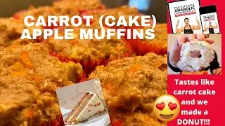 Greg Doucette's Carrot Apple MUFFINS DONUT | Tastes like CARROT CAKE | High PROTEIN Recipe Meal Plan