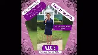 Holy Trinity COGIC Women Of Excellence 2018 preaching promo