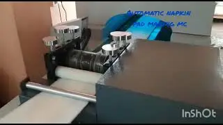 NAPKIN PAD MAKING MACHINE  AVS ENGINEERING COIMBATORE CONTACT 9842294402