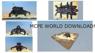 Minecraft Bedrock/MCPE Agamemnon   Walking Steampunk CITY!!! + World Download!!