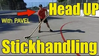 Best off ice drills & How to stickhandle with your head up featuring Pavel Barber ft Wrap Around ICE