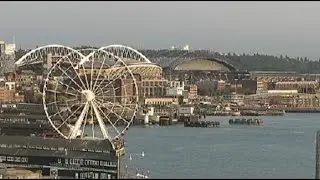 WATCH LIVE: Seattle waterfront at sunset