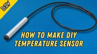how to make fire detector | diy temperature sensor | bc547 transistor @ElectronXYZ