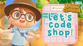 🔴 COASTAL BEACH TOWN CODE SHOPPING! | Live Stream | ACNH