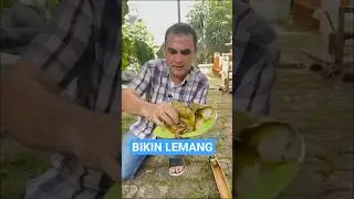 LAMANG BAGALINTIN PINTIN😋 #kuliner #lemang #makanantradisional #sumbar #lamak #kulinersumbar #angel