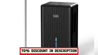 A must-have product!&nbsp;Home Dehumidifier, 750 sq. ft. bathroom dehumidifier, 100 oz dehumidifier, 7