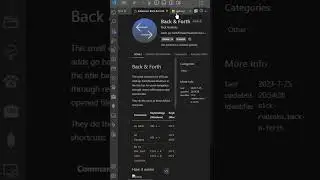 Navigasi LebihCepat dengan Ekstensi Back & Forth di Visual Studio Code  #coding #codingtools #vscode