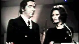 Sophia Loren e Corrado. Questa era la Rai.