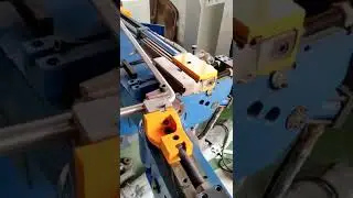 Bending of solid iron bar