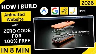 How I Built an Award‑Winning Website in 10 Minutes Using Google Antigravity (No Coding) 100% Free