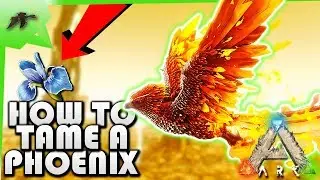 How To Tame A Phoenix Solo(Easy Taming Pen/Trap)- Ark Survival Evolved Xbox One- Kamz25