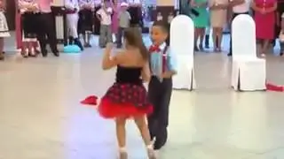 Cute children dance- Salsa