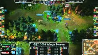 MINESKI VS INFINITE || GPL WINTER SEASON 2014 || MSK VS IFIN || PHILIPPINES VS THAILAND