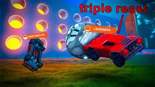 ESTE es EL MAPA con MÁS PORTERÍAS de ROCKET LEAGUE - MINIJUEGO con MARTINEITOR