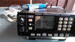 Радиоэфир на даче  AOR 8600 Mk.II
