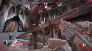 [Quake Champions CB] Scalebearer Gameplay - Sacrifice (Low LOD Bias driver settings)