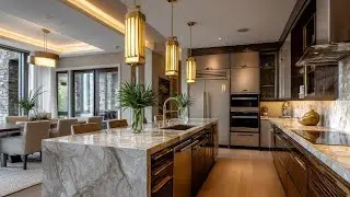 The Open-Concept MODERN KITCHEN INTERIOR That Will Maximizing Home Value