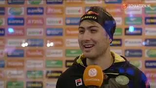 Verbij wint 500 meter: 'Gaaf om dit te doen'