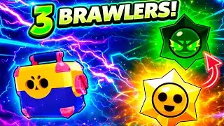I Opened 3 BRAWLERS at Once&hellip; THIS WAS INSANE 😱⚡