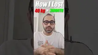 How I Lost 40Kg In 3 Months #diet #weightloss #health