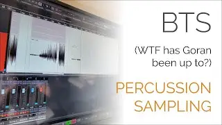 GoranGrooves BTS- Sampling Additional Percussion for Handy Drums LATIN PERCUSSION
