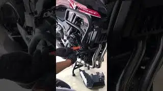 Hướng dẫn lắp ốp gầm cho honda CB500F chĩnh h&atilde;ng MBIKER mẫu 3