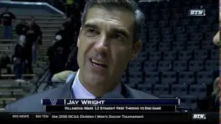 Jay Wright on Playing at Mackey Arena