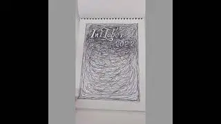 Abstract art challenge।। Inktober challenge 2022।। My daily abstract art ।। Sketch book tour।।