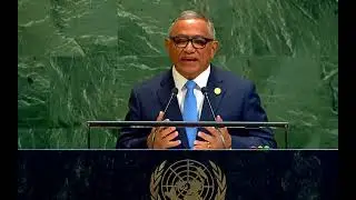 Prime Minister John Brice&ntilde;o addresses the United Nations General Assembly. [FULL VIDEO]