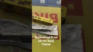 Bajaj Chetak front wheel Pivot pin available