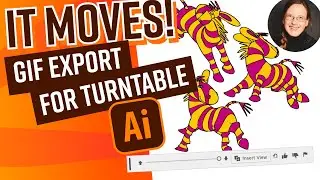 Animated GIF Export For Illustrator Turntable