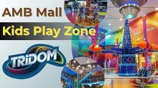 AMB Mall game zone | kids play zone |Tridom play zone| sarath city capital Mall |Hyderabad| malls