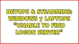 DevOps & SysAdmins: Windows 7 Laptops 